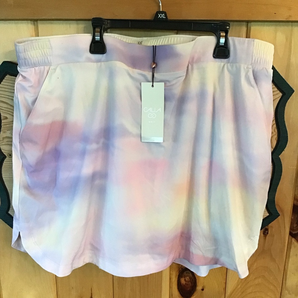 Calia Pastel Tie-Dye Skirt nwt